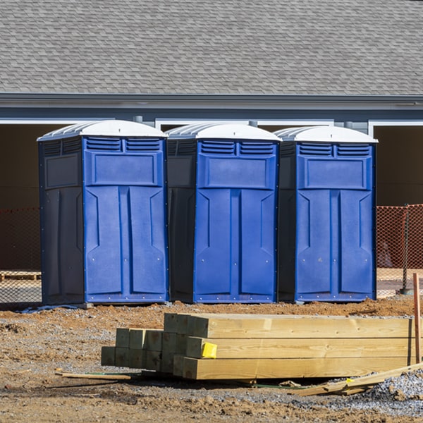 can i customize the exterior of the portable toilets with my event logo or branding in Palms